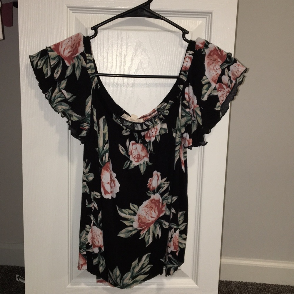 off the shoulder summer top